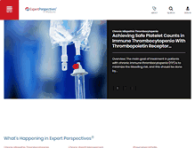Tablet Screenshot of expertperspectives.com